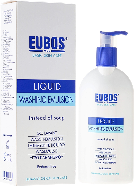 Flüssige Wasch-, Dusch- und Badeemulsion - Eubos Med Basic Skin Care Liquid Washing Emulsion — Bild N4