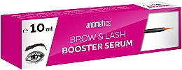 Düfte, Parfümerie und Kosmetik Booster-Serum zum Augenbrauen- und Wimpernwachstum - Andmetics Brow & Lash Booster Serum