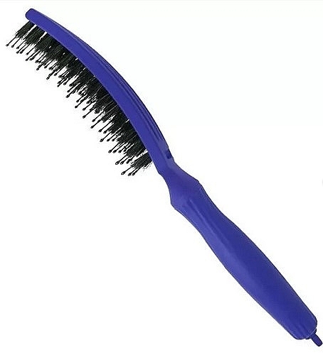 Haarbürste - Olivia Garden Finger Brush Combo Blue Jeans — Bild N3