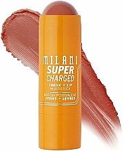 Düfte, Parfümerie und Kosmetik Feuchtigkeitsspendender Stick für Lippen und Wange - Milani Supercharged Cheek + Lip Multistick