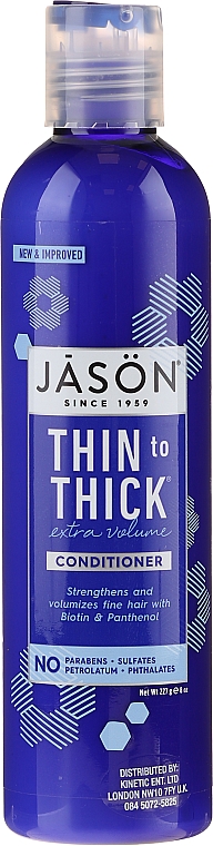 Haarspülung - Jason Natural Cosmetics Thin-to-Thick Conditioner — Bild N1