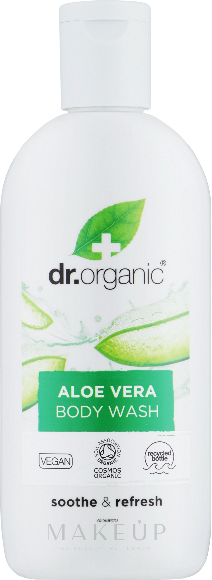 Duschgel mit Aloe Vera - Dr. Organic Aloe Vera Body Wash — Bild 250 ml
