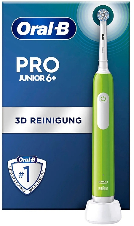 Elektrische Zahnbürste grün - Oral-B Pro Junior 6+  — Bild N1