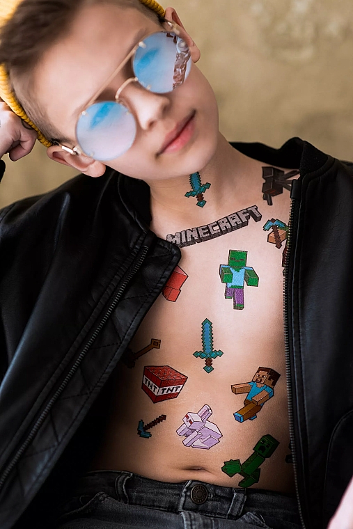 Temporäre Tattoos Minecraft - Arley Sign — Bild N4