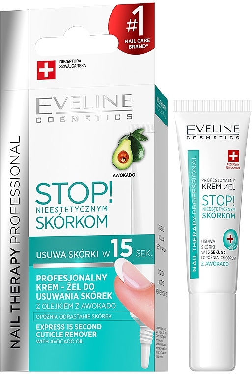 Nagelhautentferner - Eveline Cosmetics Nail Therapy Professional  — Foto N1