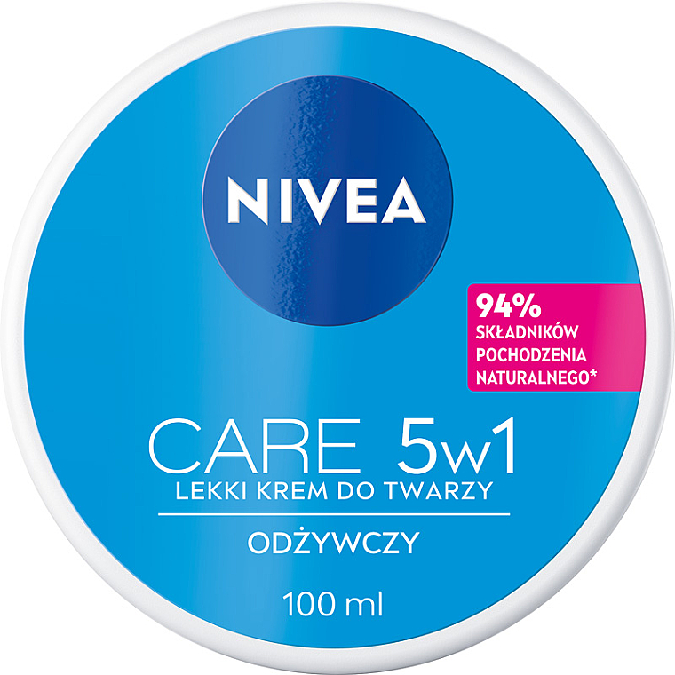 5in1 Pflegende Gesichts- und Körpercreme - NIVEA Care Nourishing Light Cream — Bild N2