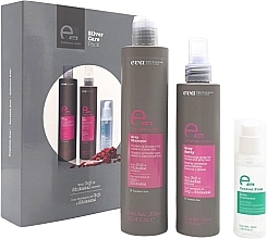 Set für graue Haare - Eva Professional E-line Blonde (Shampoo 300ml + Spray 200ml + Serum 50ml) — Bild N1