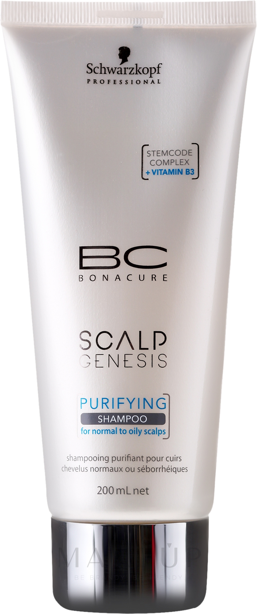 Tiefenreinigendes Shampoo für fettige Kopfhaut - Schwarzkopf Professional BC Bonacure Scalp Genesis Purifying Shampoo — Foto 200 ml