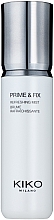 Düfte, Parfümerie und Kosmetik 2in1 Erfrischender Primer und Make-up Fixierspray - Kiko Milano Prime & Fix Refreshing Mist