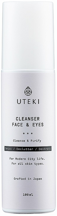 Reinigungsmittel für Gesicht und Augen - Uteki Cleanser Face & Eyes — Bild N2