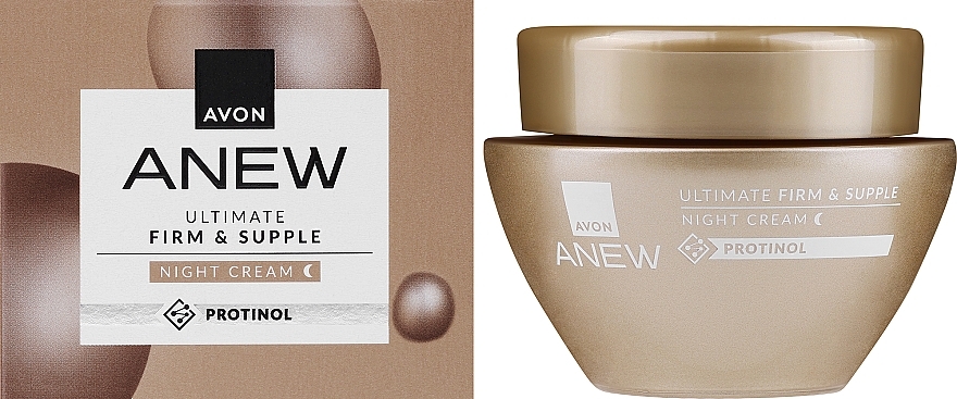 Gesichtscreme mit Protinol für die Nacht - Avon Anew Ultimate Firm & Supple Night Cream Protinol  — Bild N2