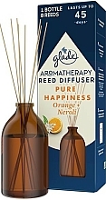 Düfte, Parfümerie und Kosmetik Raumerfrischer Orange und Neroli - Glade Aromatherapy Reed Diffuser Pure Happiness