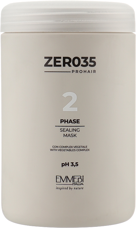 Haarmaske Phase 2 - Emmebi Italia Zer035 Sealing Mask — Bild N3