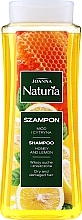 Shampoo für trockenes und strapaziertes Haar mit Honig und Zitrone - Joanna Naturia Shampoo With Honey And Lemon — Bild N1