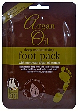 Düfte, Parfümerie und Kosmetik Feuchtigkeitsspendende Fußmaske in Socken mit Arganöl - Xpel Marketing Ltd Argan Oil