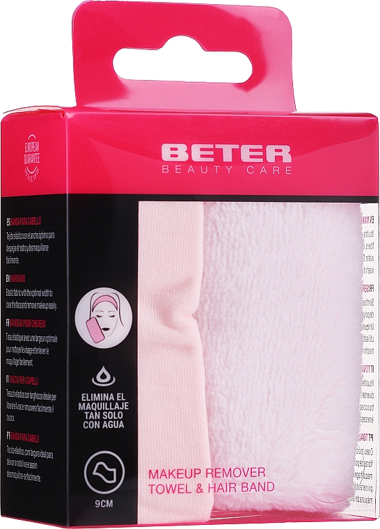 Set - Beter Cleansing Experience Towel & Hair Band — Bild N1