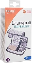 Babypflegeset, grau - Akuku Hooligans Baby Care Starter Kit — Bild N5