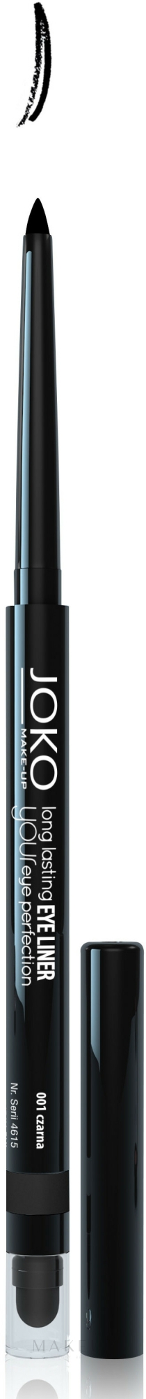 Geschenk! Kajalstift - Joko Long Lasting Eye Liner — Bild 001 - Black