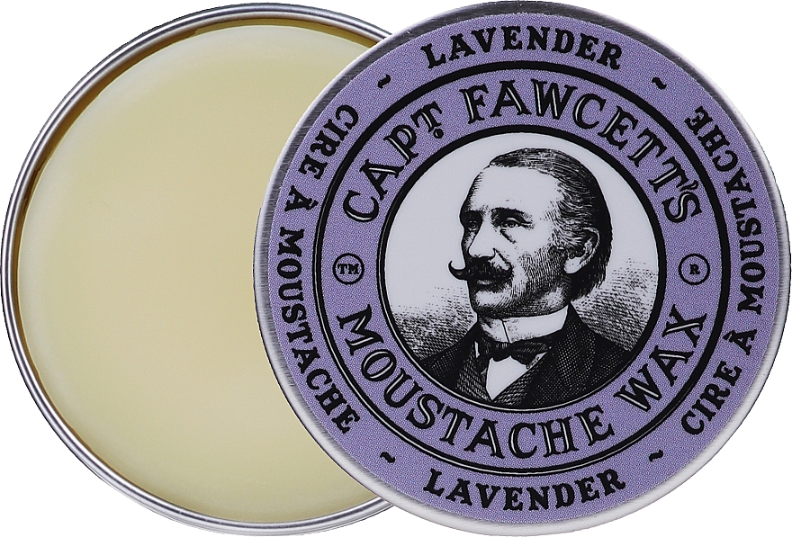Schnurrbartwachs - Captain Fawcett Lavender Moustache Wax — Bild N1