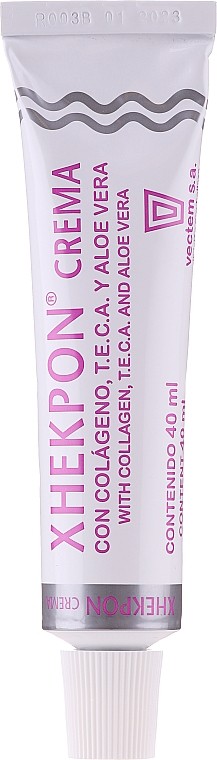 Hydratierende und nährende Anti-Falten-Gesichtscreme mit Kollagen - Vectem Xhekpon Facial Cream — Bild N2