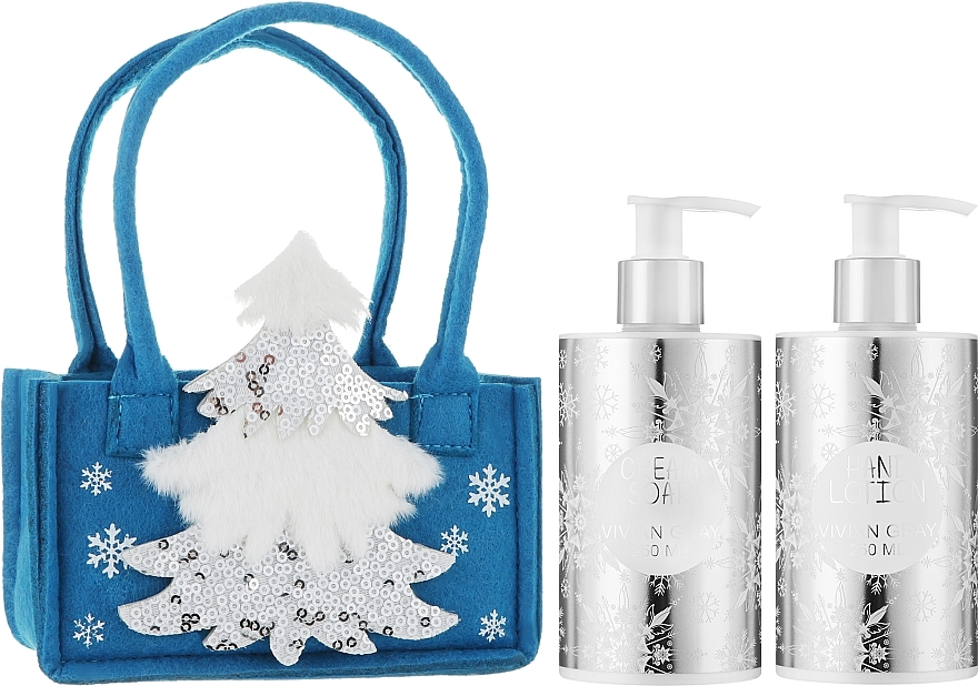 Set - Vivian Gray Christmas Winter Stars Set (cr/soap/250ml + h/lot/250ml) — Bild N2