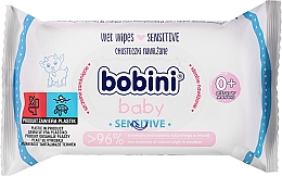 Düfte, Parfümerie und Kosmetik Feuchttücher mit Kamille und Aloe für Babys 60 St. - Bobini Baby Sensitive Wet Wipes