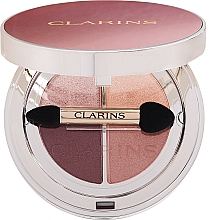 Düfte, Parfümerie und Kosmetik Lidschattenpalette - Clarins Ombre 4 Couleurs Eye Shadow Palette