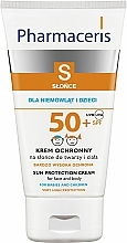 Düfte, Parfümerie und Kosmetik Sonnenschützende für Körper- und Gesichtscreme für Kinder und Babys SPF 50+ - Pharmaceris S Sun Protection Cream For Babies and Children SPF 50+