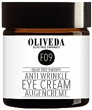 Düfte, Parfümerie und Kosmetik Straffende und glättende Augencreme gegen Falten - Oliveda F09 Anti Wrinkle Eye Cream