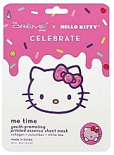 Düfte, Parfümerie und Kosmetik Feuchtigkeitsspendende Gesichtsmaske - The Creme Shop Hello Kitty Facial Mask Celebrate Me Time