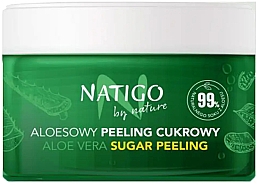 Düfte, Parfümerie und Kosmetik Körperpeeling mit Aloe Vera - Natigo By Nature Aloe Vera Sugar Peeling
