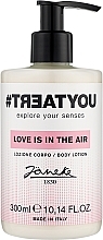 Düfte, Parfümerie und Kosmetik Körperlotion - Janeke #Treatyou Love Is On The Air Body Lotion