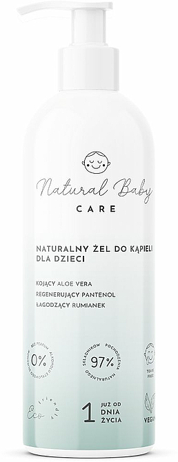 Natürliches Badegel - Natural Baby Care — Bild N1