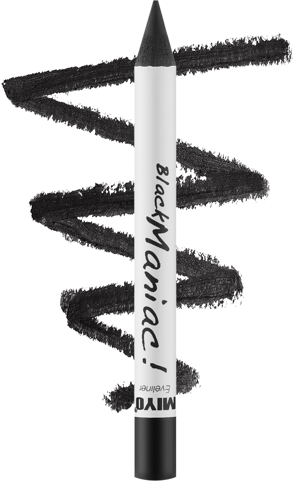 Kajalstift - Miyo Eyeliner Black Maniac — Bild Black