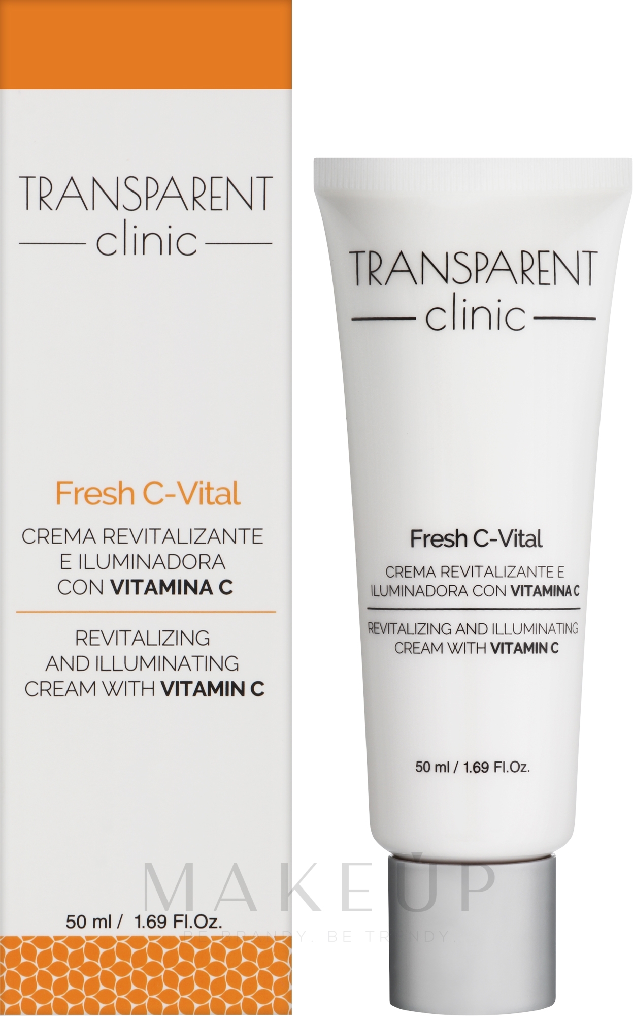 Gesichtscreme - Transparent Clinic Fresh C-Vital — Bild 50 ml