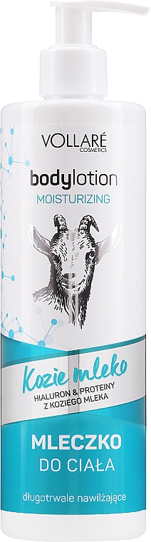 Feuchtigkeitsspendende Körperlotion mit Ziegenmilch - Vollare Goat's Milk Moisturizing Body Lotion
