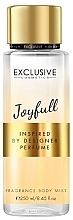 Körperspray - Exclusive Cosmetics Joyfull Fragrance Body Mist  — Bild N1