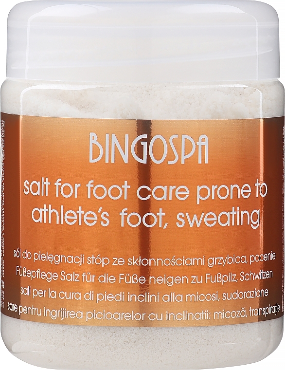 2in1 Salz für Pilz- und Schweißanfällige Füße - BingoSpa Sea Salt