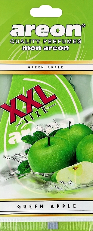Auto-Lufterfrischer Grüner Apfel - Areon Mon Green Apple XXL  — Bild N1