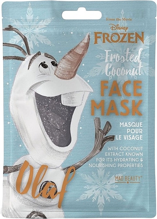 Maske für das Gesicht - Disney Mad Beauty Frozen Frosted Coconut Olaf — Bild N1