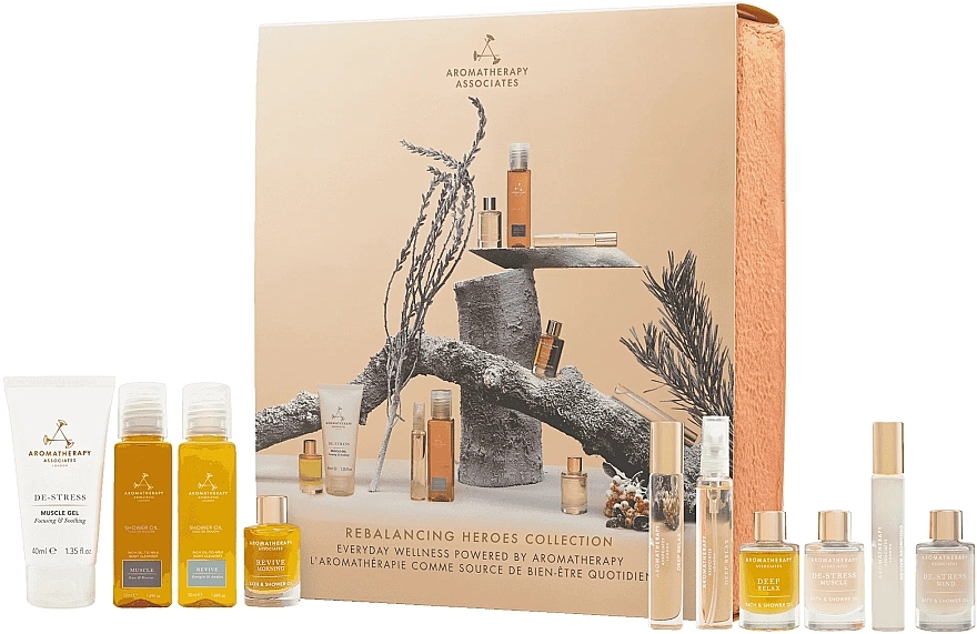 Geschenkset, 10 Produkte - Aromatherapy Associates Rebalancing Heroes Collection — Bild N1