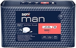 Urologische Einlagen für Männer Seni Man Extra Plus Level 4 15 St. - Seni — Bild N2