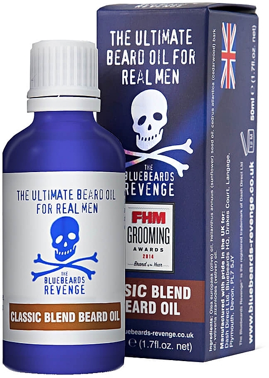 Bartöl - The Bluebeards Revenge Classic Blend Beard Oil — Bild N1
