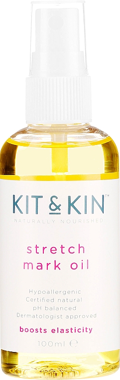Organisches Körperöl für Mütter gegen Dehnungsstreifen - Kit and Kin Stretch Mark Oil — Bild N1