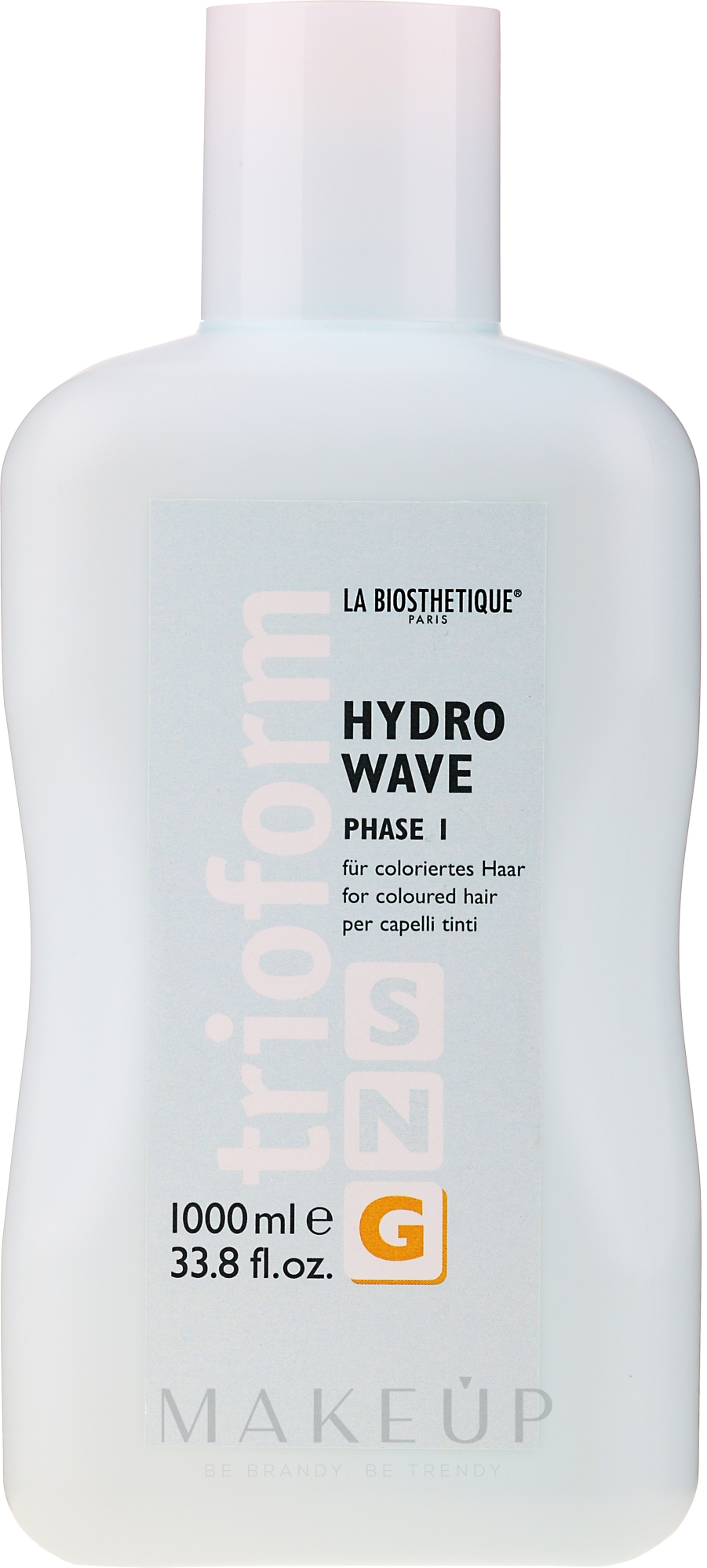 Dauerwellelotion für coloriertes Haar - La Biosthetique TrioForm Hydrowave G Professional Use — Bild 1000 ml