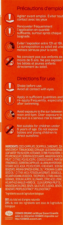 Getönte Sonnenschutzcreme für das Gesicht SPF 30 - Acorelle Nature Sun Cream SPF30 — Bild N3