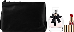 Yves Saint Laurent Mon Paris - Duftset (edp/50ml + lipstick/3.2g + bag) — Bild N2
