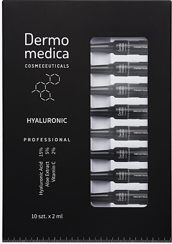 Feuchtigkeitsampullen mit Hyaluronsäure - Dermomedica Hyaluronic Ampoules — Bild N1