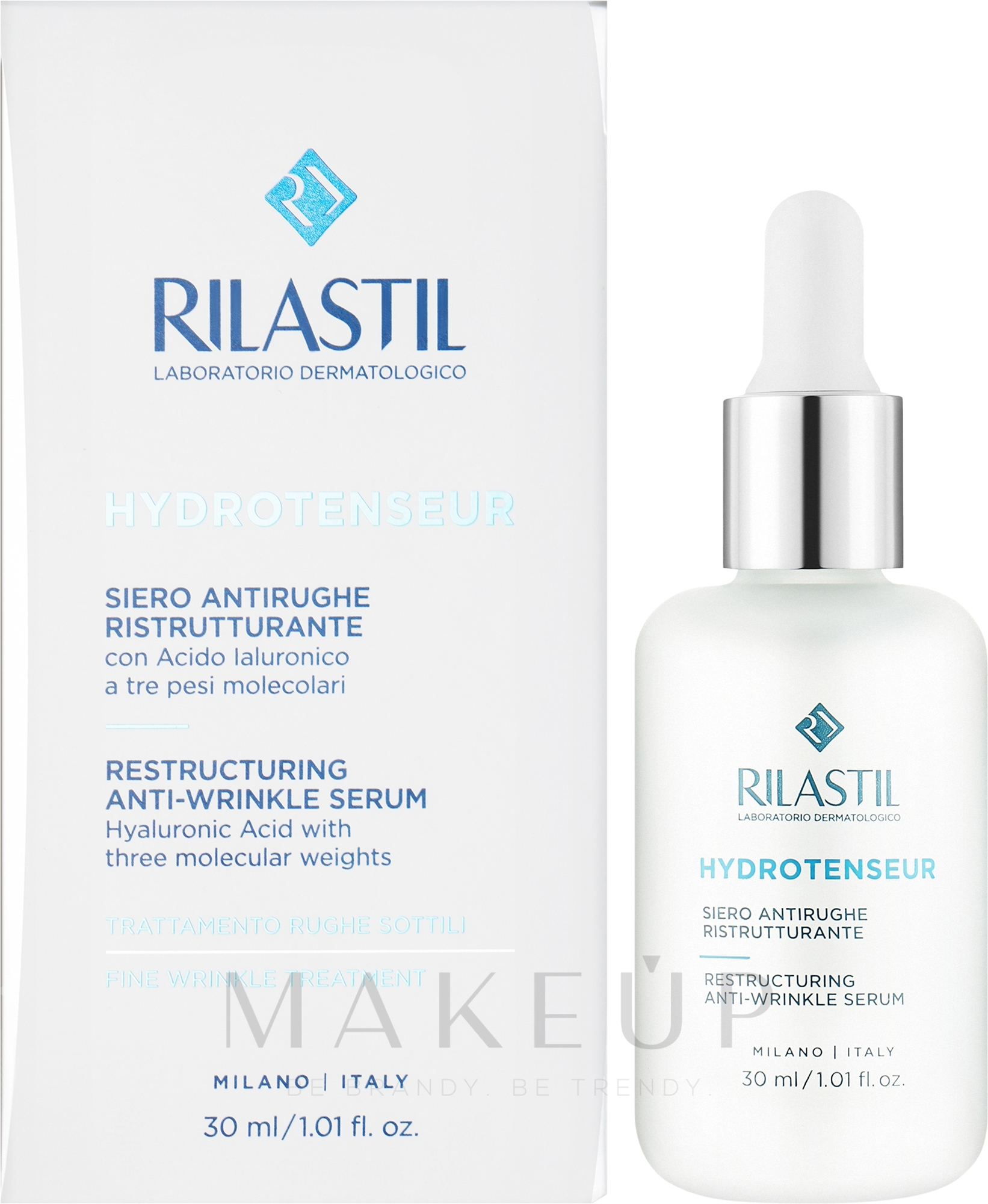 Gesichtsserum - Rilastil Hydrotenseur Restructuring Anti-wrinkle Serum — Bild 30 ml
