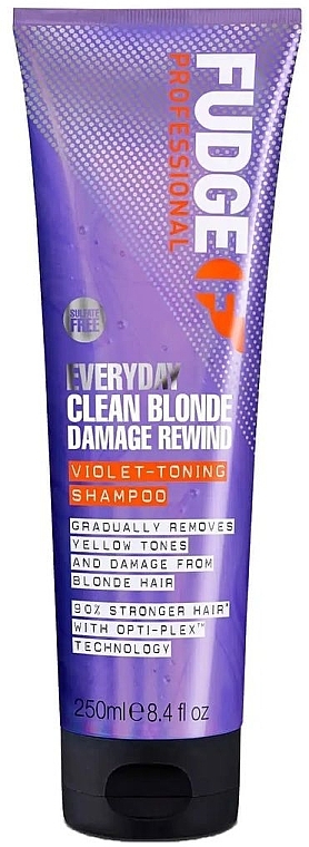 Getöntes Haarshampoo - Fudge Every Day Clean Blonde Damage Rewind Violet-Toning Shampoo — Bild N1